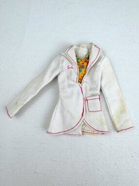 🍓5/$15 2009 I Can Be Kid Doctor Barbie Lab Coat Jacket